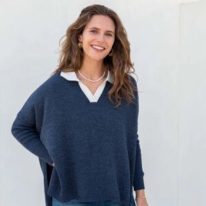 Mersea Catalina Polo Sweater NWT - One Size